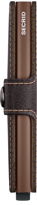 Secrid Original Chocolate Miniwallet-Side view