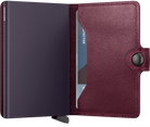 Secrid Original Cranberry Miniwallet-Inside view