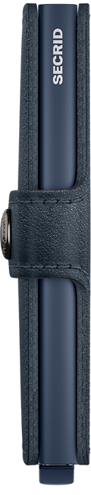 Secrid Original Navy/Navy Miniwallet-Side view