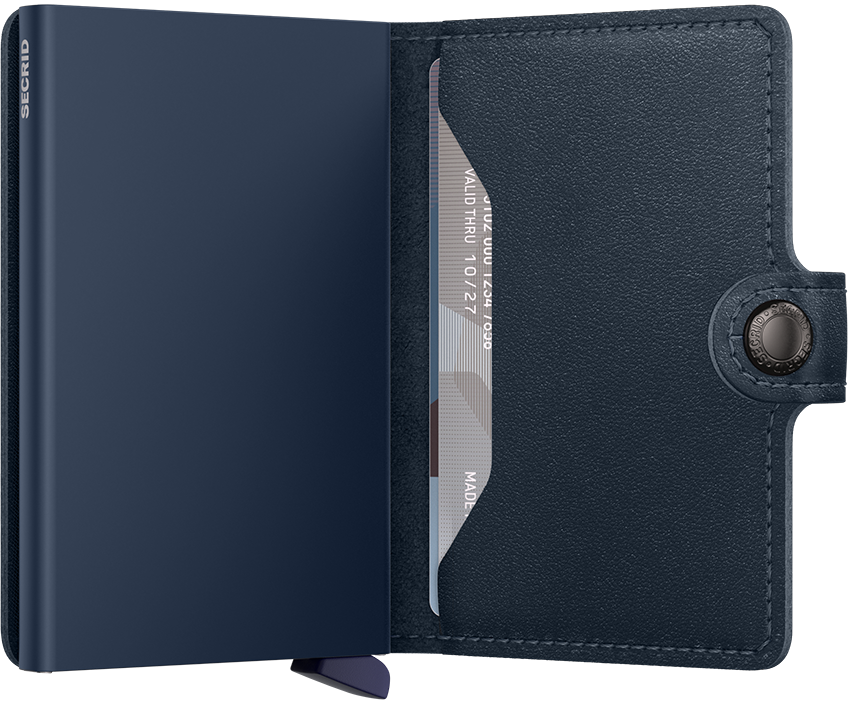 Secrid Original Navy/Navy Miniwallet-Inside view