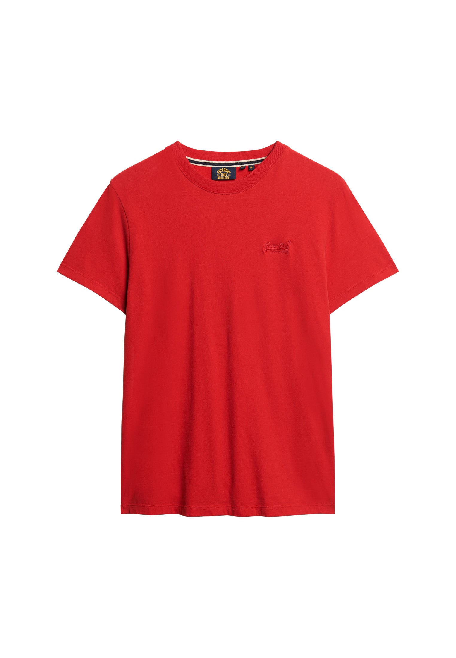 Vintage Logo Embroidered Rouge Red Tee