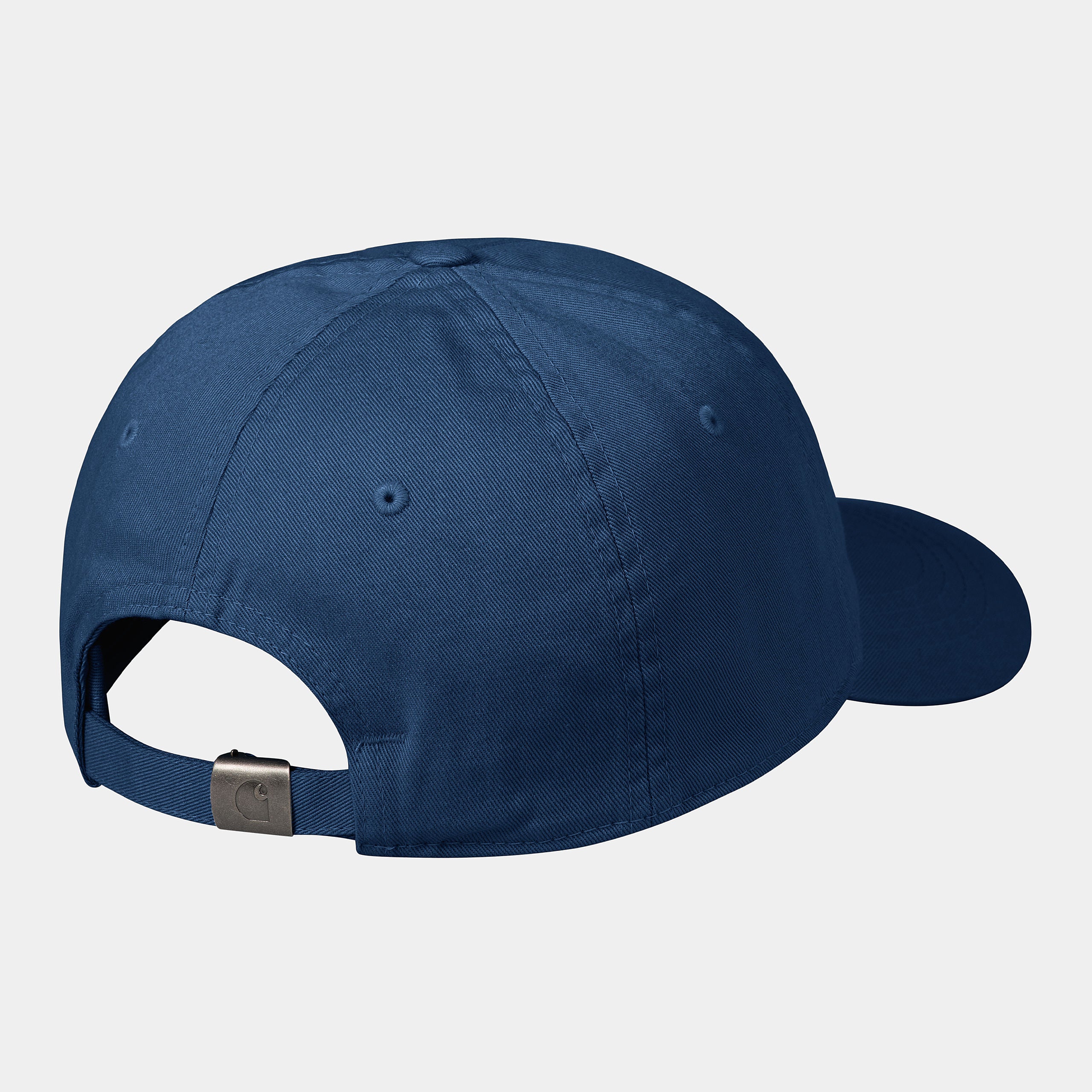 Carhartt WIP Madison Logo Cap-Elder / White Elder / White model front view