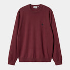 Carhartt WIP Madison Sweater-Malbec / Black Malbec / Black detail view