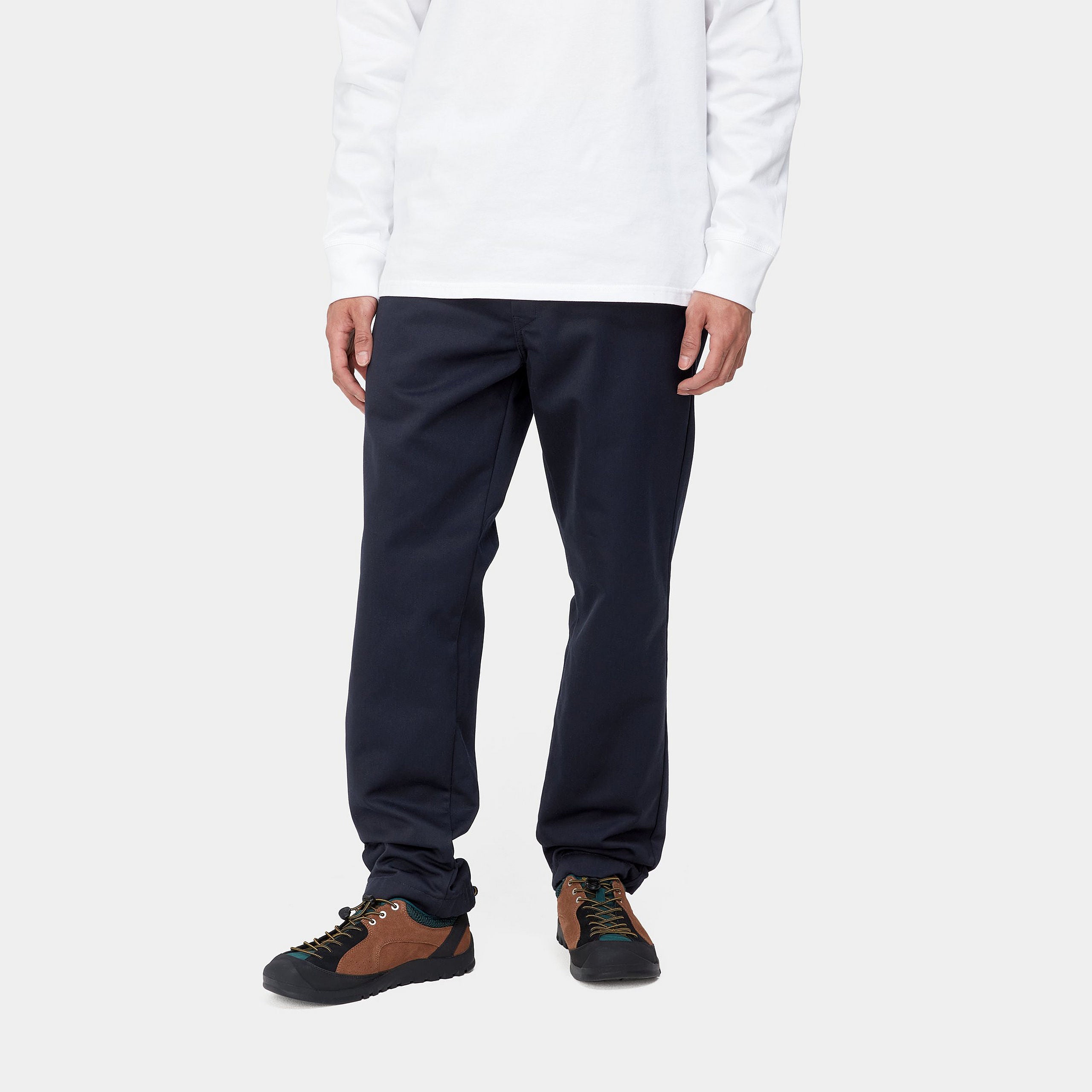 Carhartt WIP Master Pant-Dark Navy DARK NAVY front view