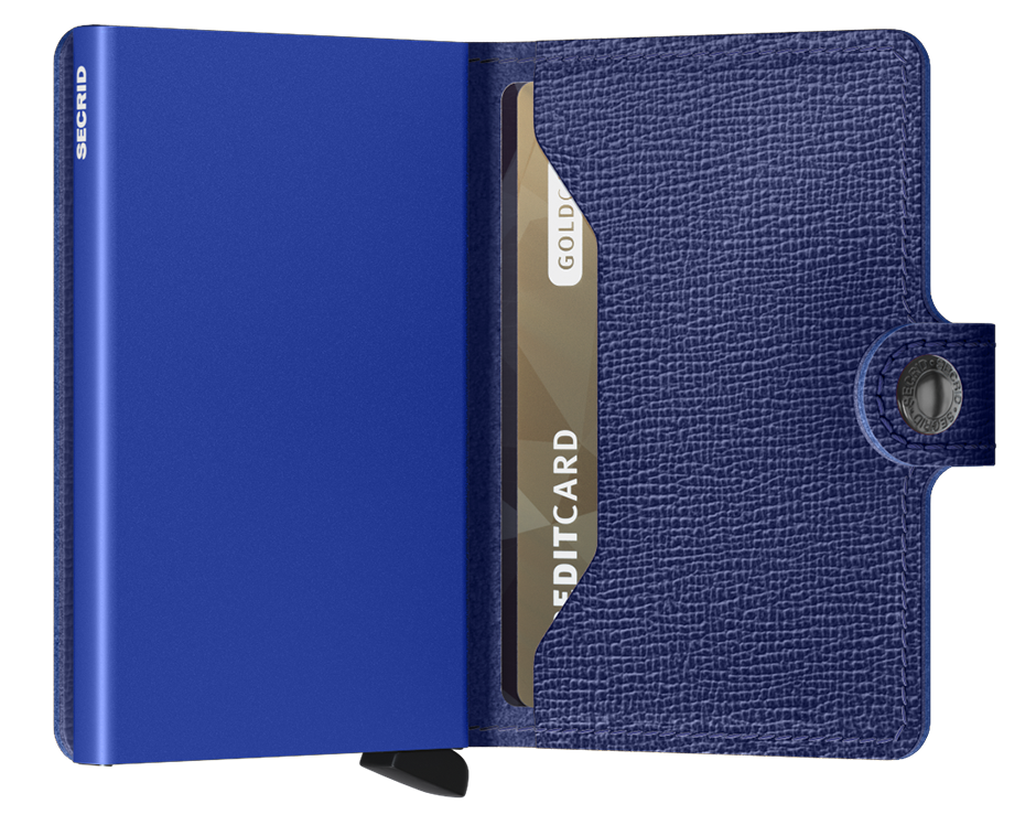 Secrid Crisple Cobalt Miniwallet-Inside view