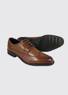 Dubarry Dyson Tan Leather Shoes TAN model front view