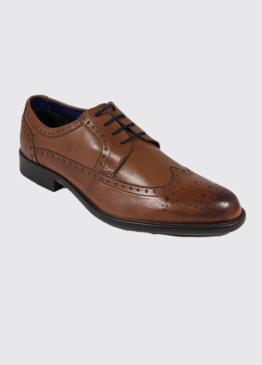 Dubarry Dyson Tan Leather Shoes TAN back view