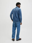 JACK & JONES Sheridan Medium Blue Denim Shirt Medium Blue Denim detail view