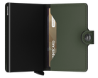 SECRID Secrid Matte Green/Black Miniwallet Green/Black detail view