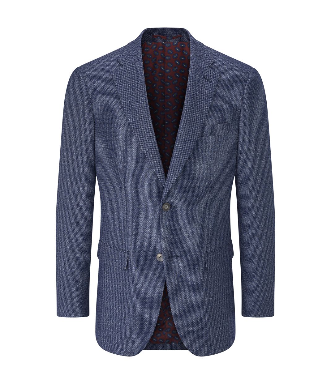 Cole Navy Tapered Fit Blazer-Front view