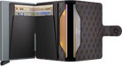 SECRID Secrid Optical Grey/Yellow Miniwallet Grey/Yellow back view
