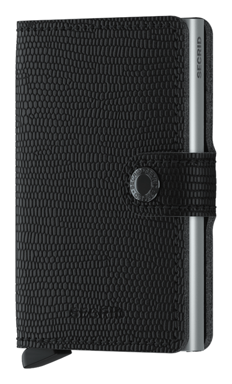 SECRID Secrid Rango Black Miniwallet Black front view