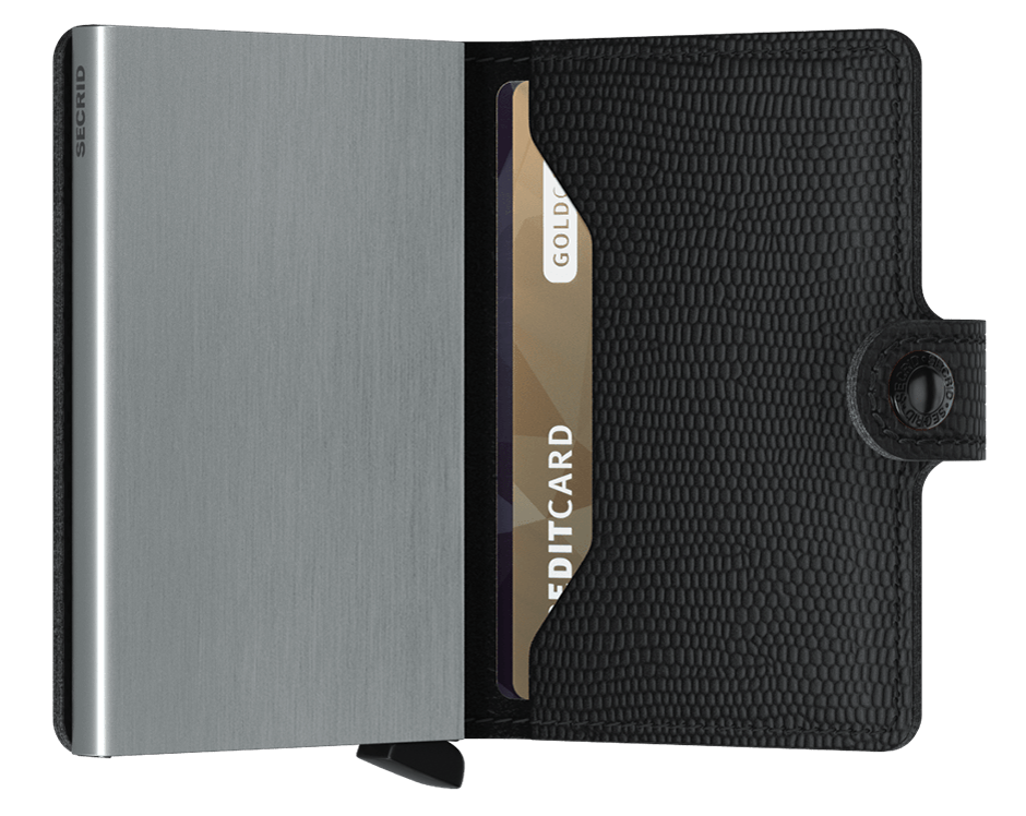Secrid Rango Black Miniwallet-Inside view