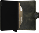 SECRID Secrid Vintage Olive/Black Miniwallet Olive/Black detail view