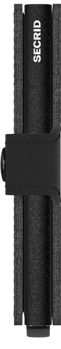 SECRID Secrid Yard Black/Powder Black Miniwallet Black/Powder Black model front view