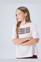 NAME IT Karina Short Sleeve Top Raindrops On Roses front view