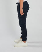 DIESEL KIDS Nash Cargo Black Pants Black detail view