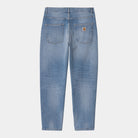 Carhartt WIP Newel Pant-Blue-Light Washed Blue back view