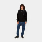 Carhartt WIP Newel Pant-Blue-Stone Washed Blue-Stone Washed detail view