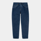 Carhartt WIP Newel Pant-Blue-Stone Washed Blue-Stone Washed side view