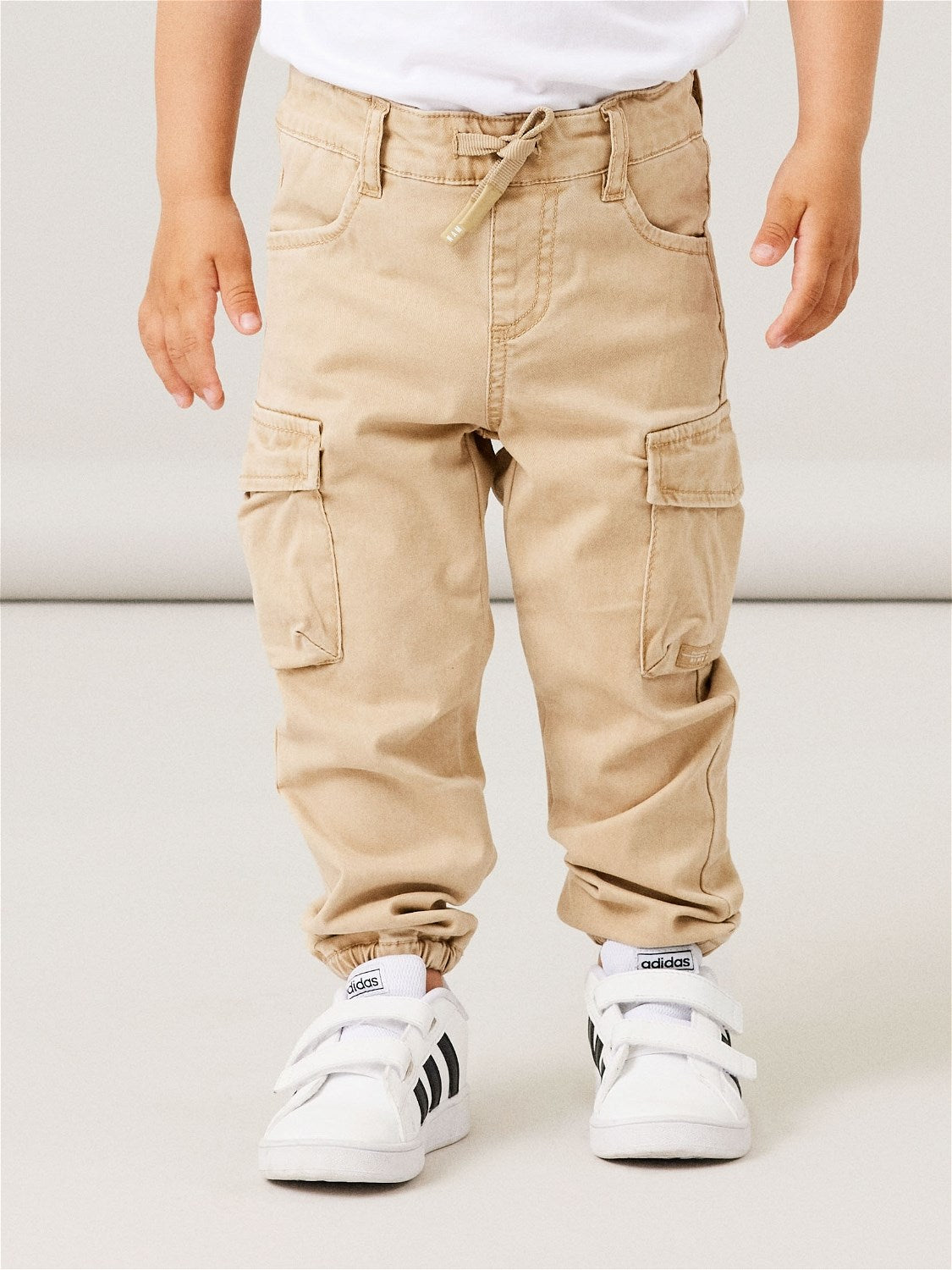 NAME IT Ben Cargo Twill Pant 1771-Incense incense front view