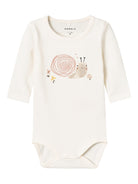 NAME IT Bissie Long Sleeve Body-Jet Stream Jet Stream front view