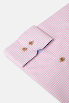BENETTI Alexander Pink Shirt Pink model front view