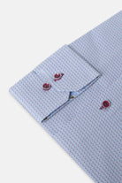 BENETTI Cole Plum Shirt Plum model front view