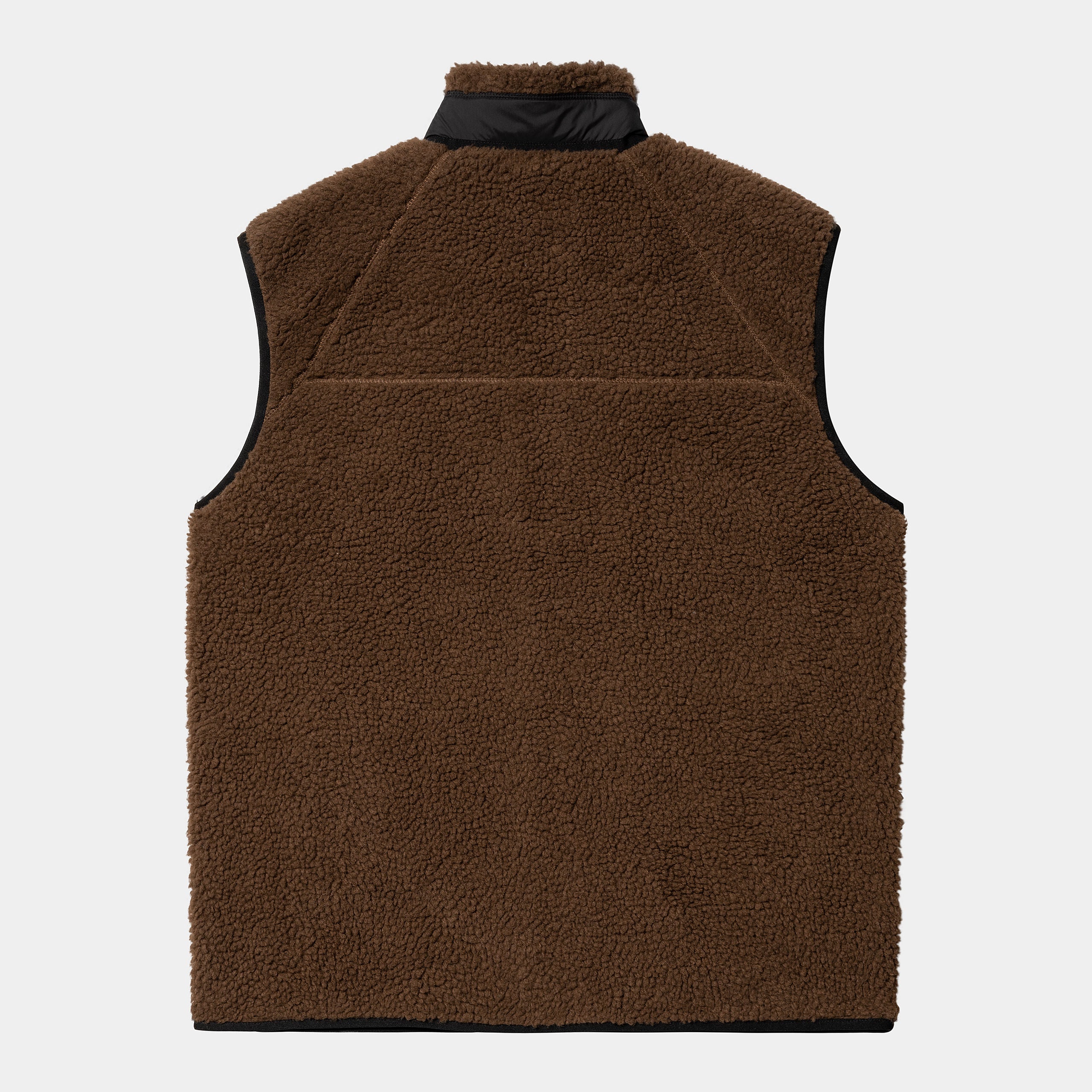 Men's vPrentis Vest Liner-Deep H Brown / Black-Back View