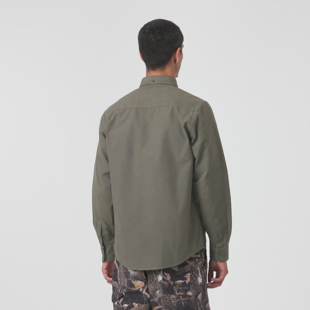 L/S Bolton Shirt - Shungite