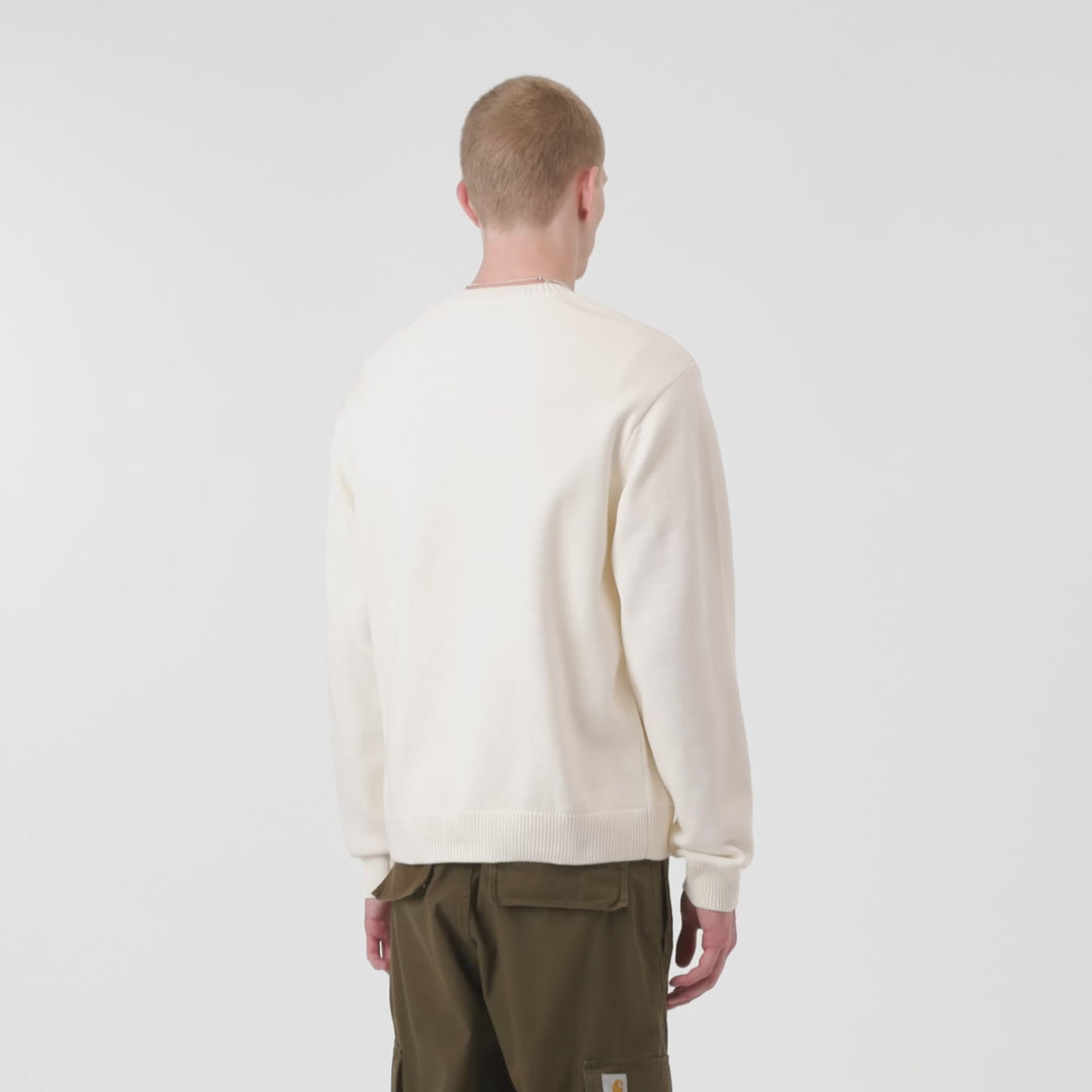 Deck Sweater-Wax / Black.0D3XX