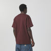 S/S American Script T-Shirt - Amarone