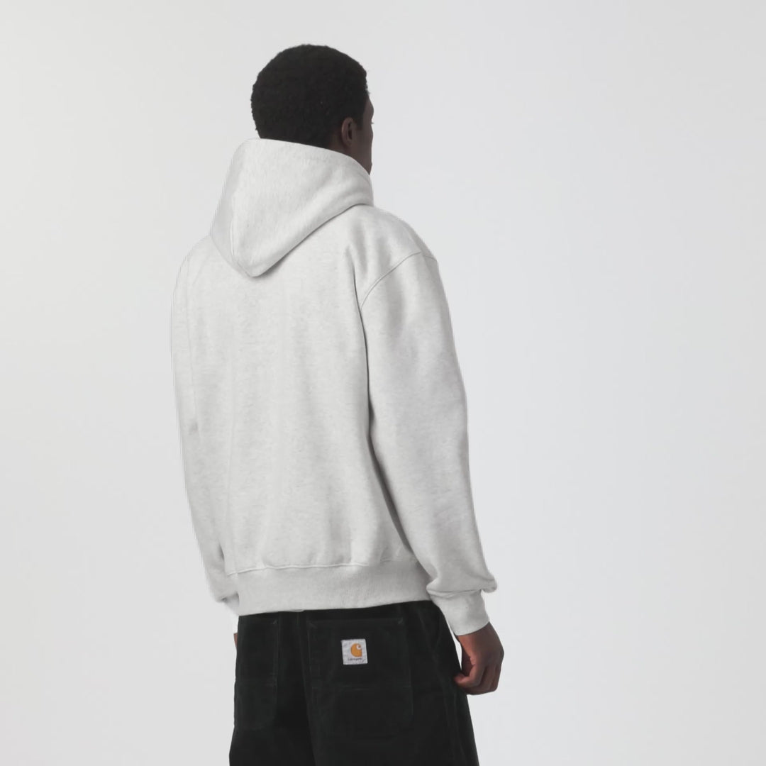 Hooded Carhartt Sweat - Ash Heather / Graphite