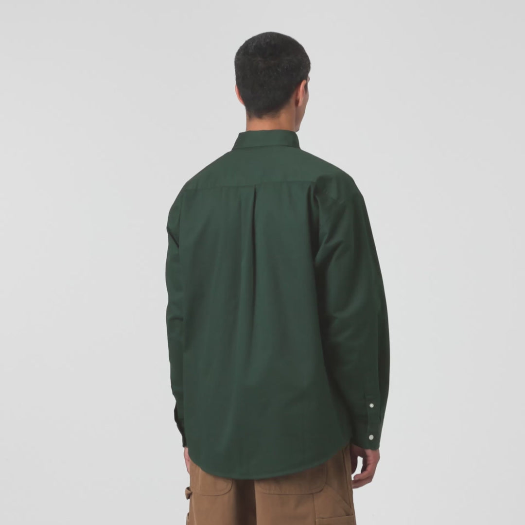 L/S OG Madison Shirt - Dark Scarab