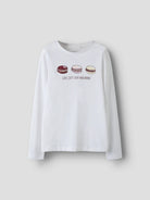 NAME IT Rikalisa Long Sleeve Top Keepsake Lilac close up view