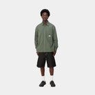 Carhartt WIP Reno Park Shirt Jacket Park model front view
