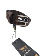 Marcozzi Boyswear Gozo Kid Boy Cognac Belt COGNAC front view
