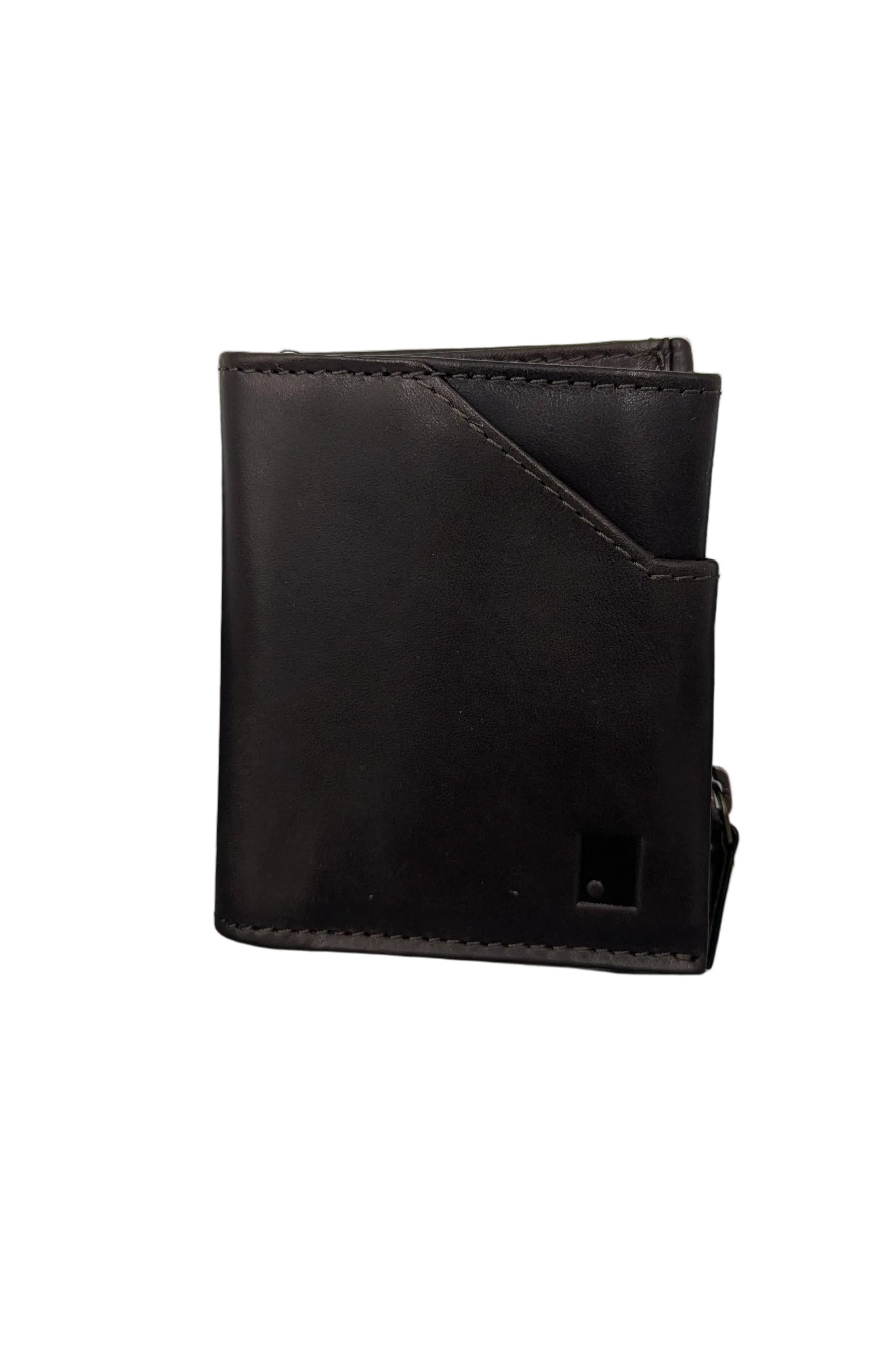Closed Sophos brown men's wallet front view