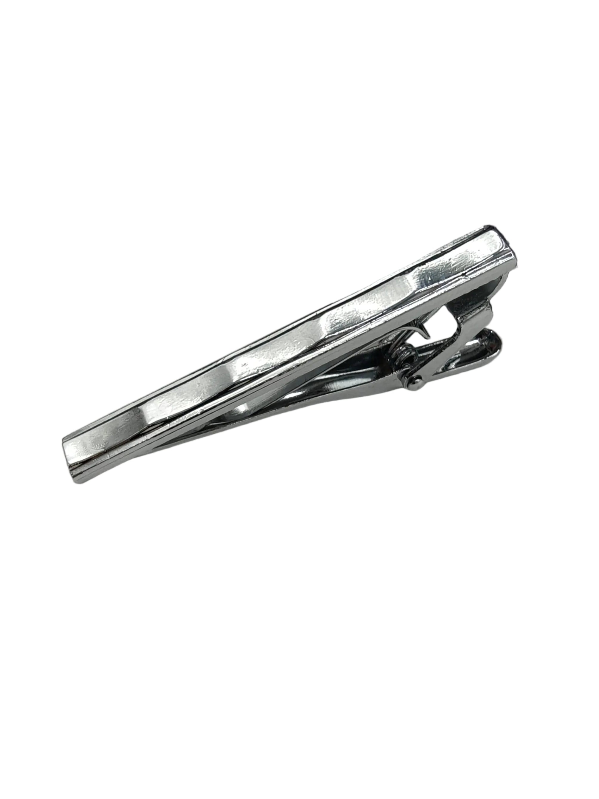 BENETTI Mens Silver Tie Pin 5 cm SILVER front view