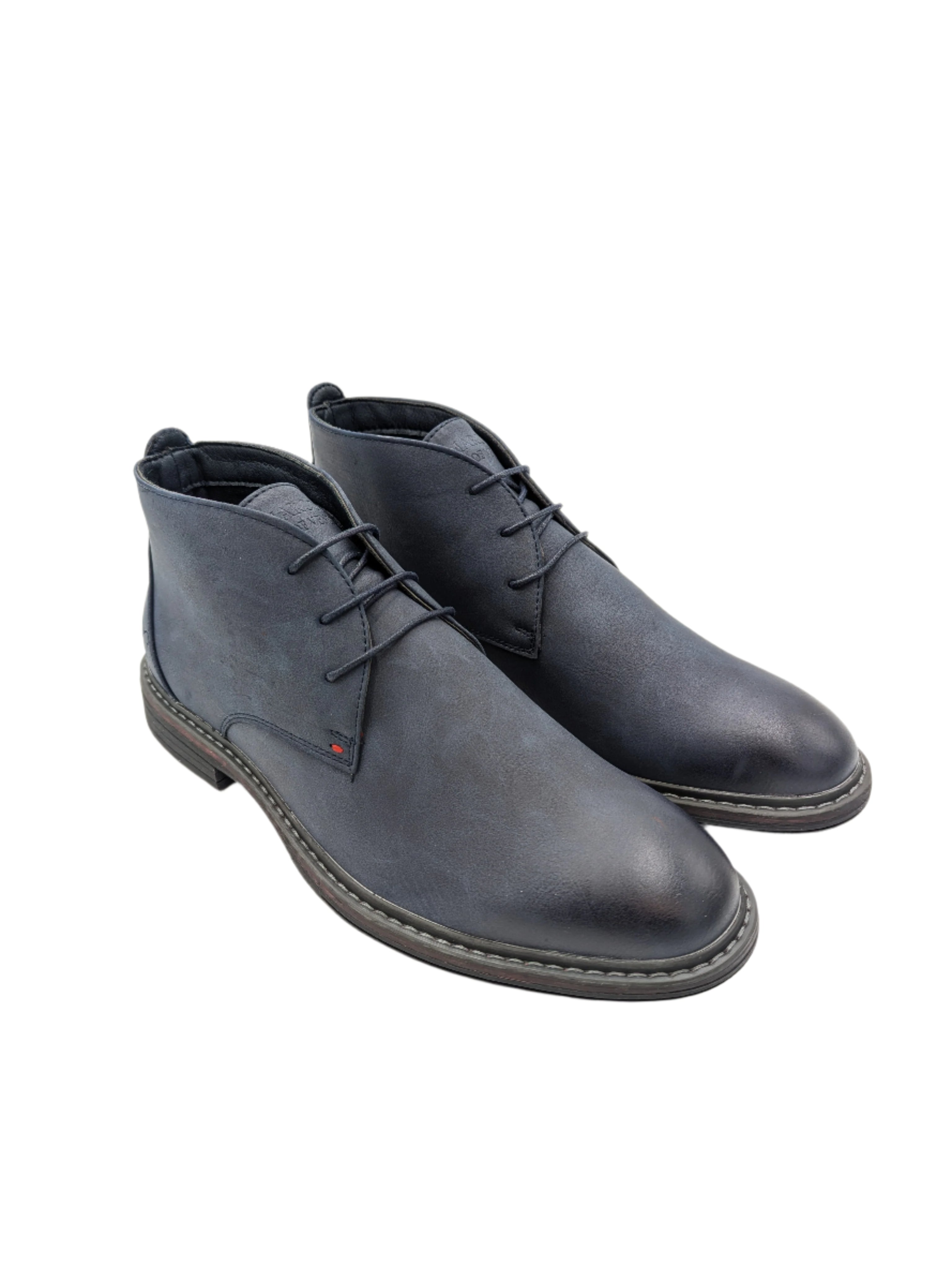 Marcozzi Metz Cobalt Chukka Boot Cobalt front view