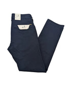 6TH SENSE Kansas Navy Print Chinos Navy front view