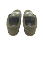 VANS Caldrone Olive Suede Gum Sole Sneaker OLIVE back view