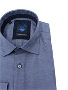 BENETTI Hogan Casual Denim Shirt Denim detail view