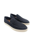 Dubarry Sand Slip On Navy Shoe Navy front view