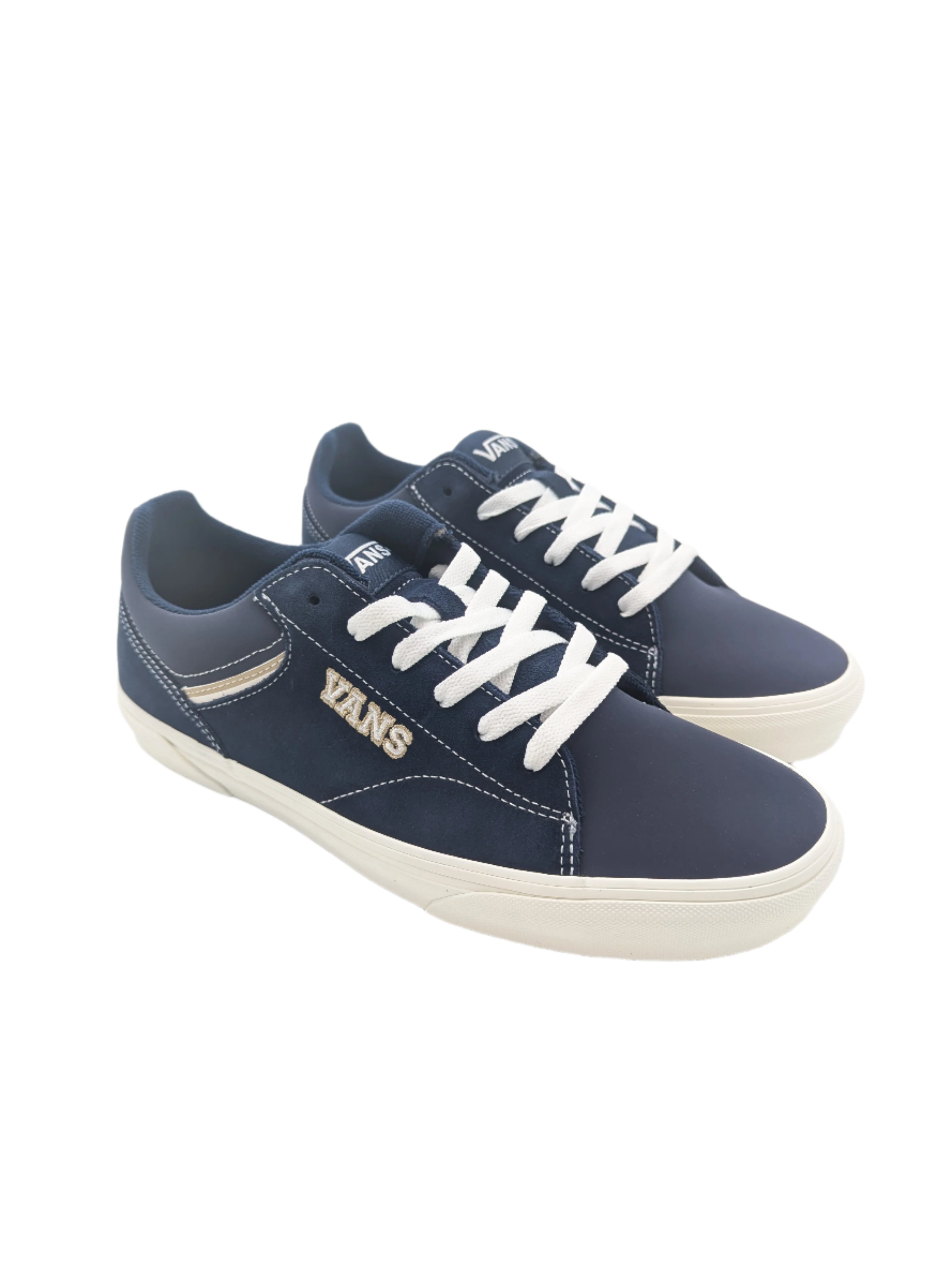 Seldan Sport Suede Dress Blue Trainer