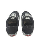 Vans Youths Boys Ward Suede Dark Grey Sneaker Dark Grey back view