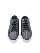 Marcozzi Boyswear Geneva Kids Navy Trainer Midnight Blue back view
