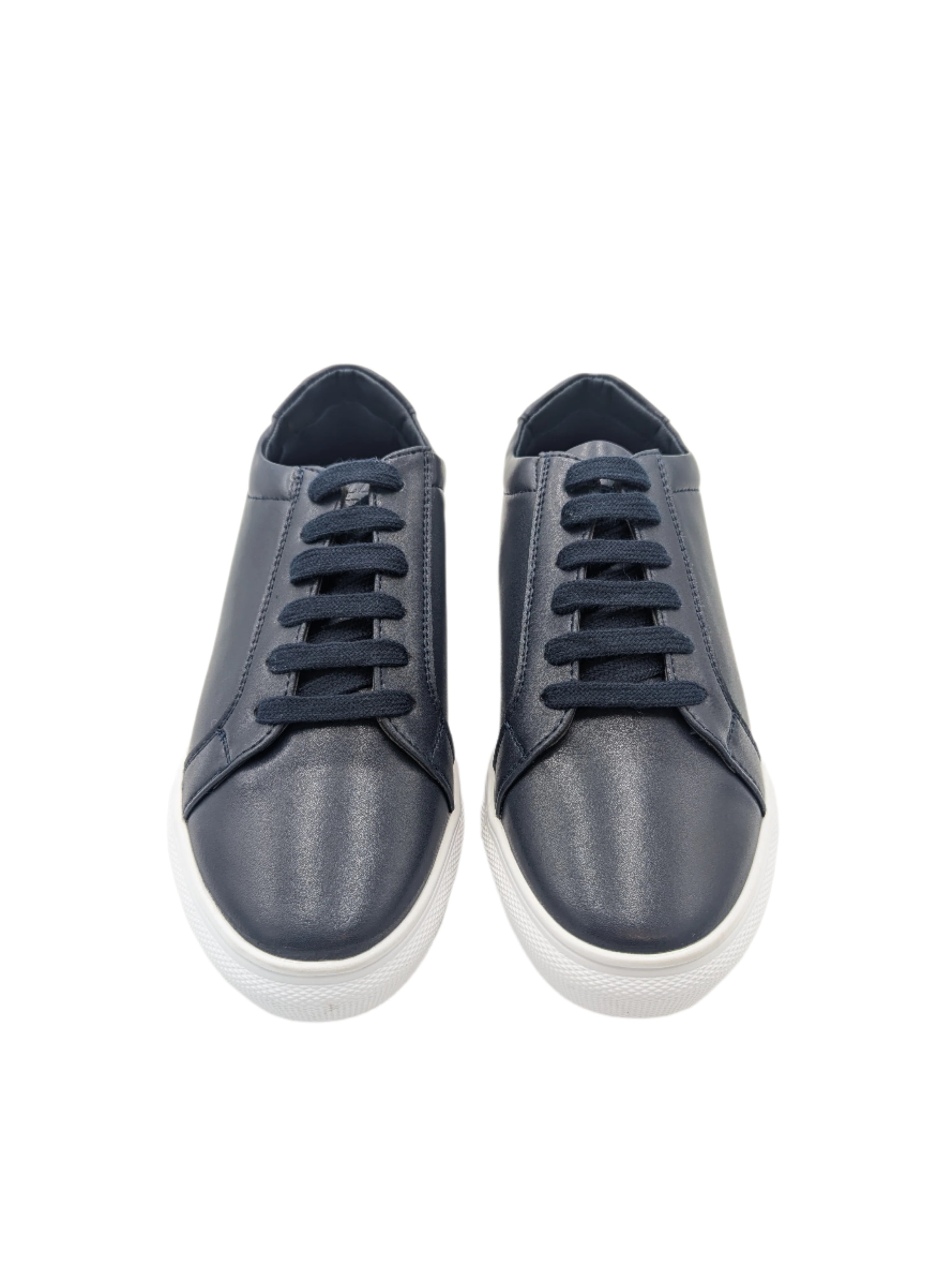 Marcozzi Boyswear Geneva Kids Navy Trainer Midnight Blue back view