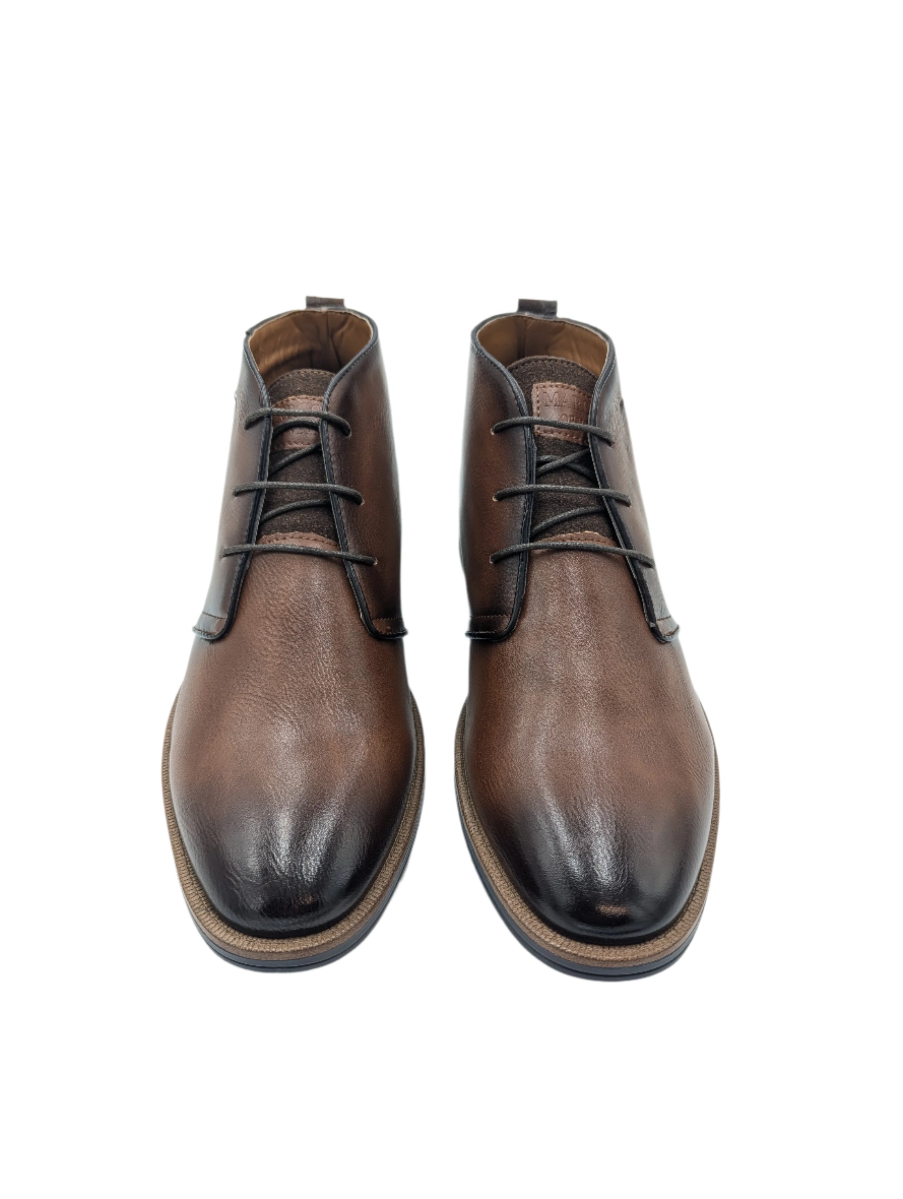 Dunkirk Cognac Marcozzi Boot-Front view