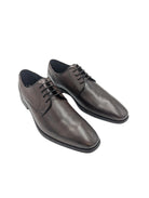 Thomas Crick Falcon Brown Leather Shoe BROWN front view